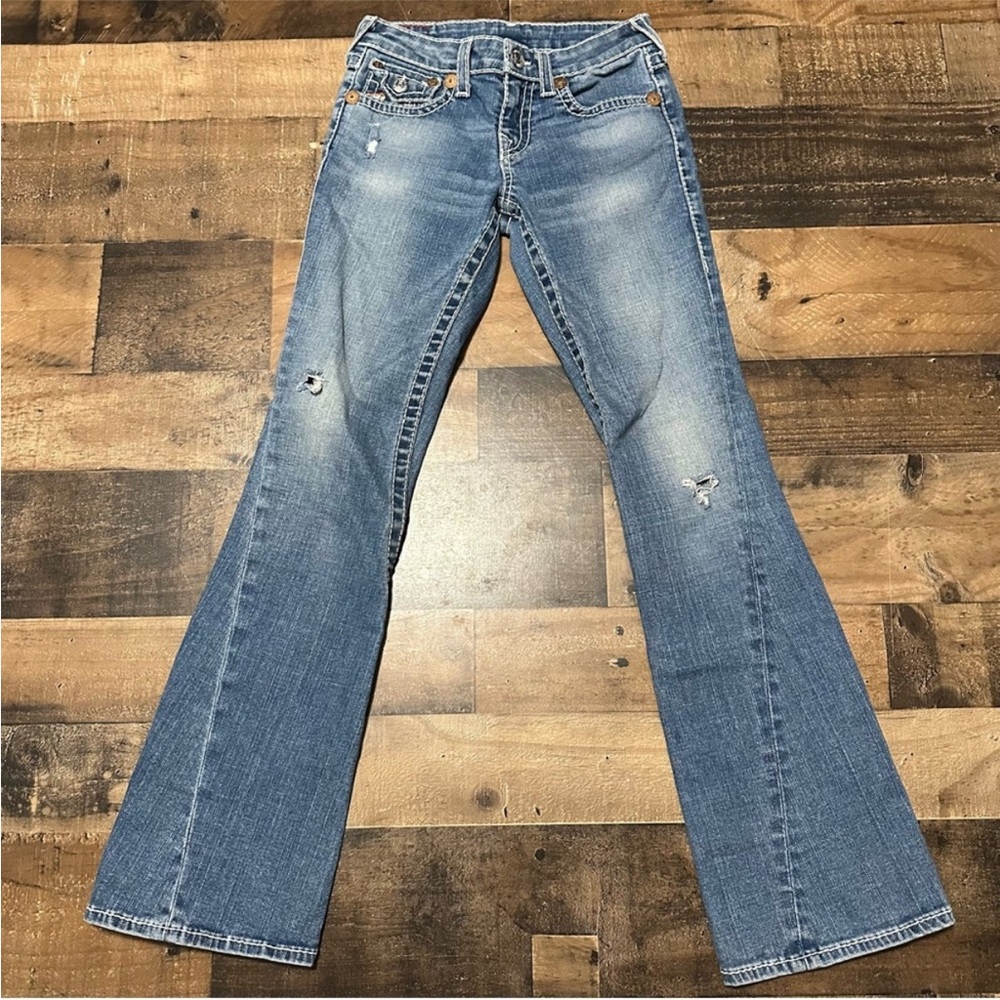 True Religion Girls ‘Joey’ Flare Jeans